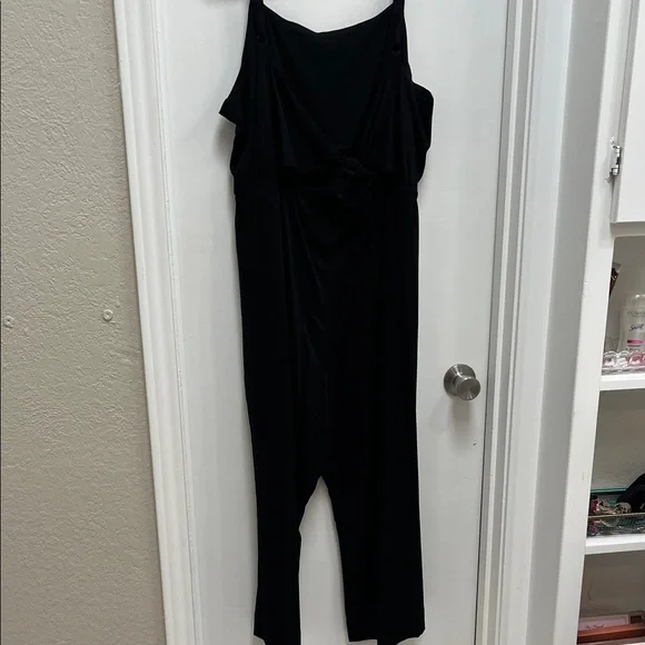 Torrid tie-back jumpsuit, size 1 - Picture 2 of 10
